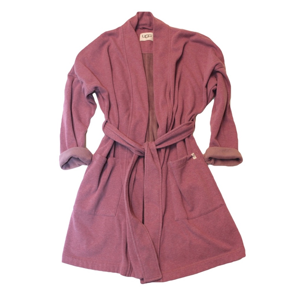 Ugg Braelyn bathrobe heathered plum kimono fleece